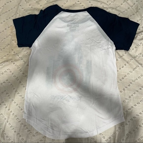 NEW Marvel Civil War Pick Your Side Short Sleeve Raglan Baseball Tee Shirt - Picture 5 of 5